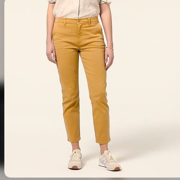 J. Crew NWT Vintage Slim-Straight Stretch Chino Pant - Golden Hickory - Picture 2 of 4